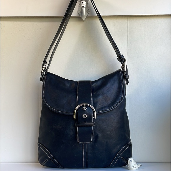COACH Leather Shoulder Crossbody Bag - Picture 1 of 16